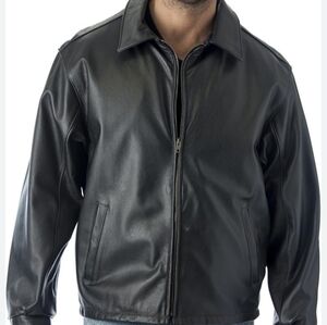 Classic Black Leather Jacket for Women